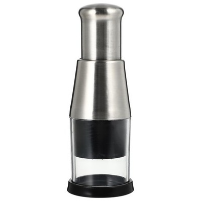 Stainless Steel Manual Garlic Crusher 6.29 Inch Multi-Function Garlic Press a...