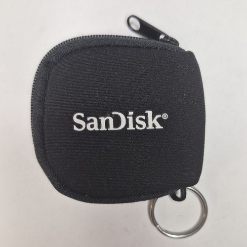 Sandisk Memory Card Storage Zip Case With Key Ring