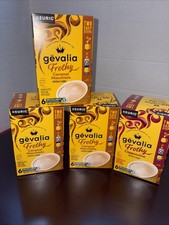 4 - Gevalia Frothy 2-Step Espresso K  Cup  Pods, 6 Ct Ea 3 Caramel, 1 Cappuccino