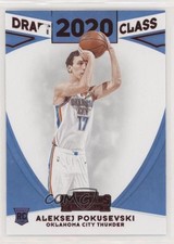 2020-21 Panini Contenders Draft Class Red Aleksej Pokusevski #14 0b3