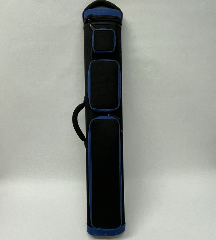 JB Cases 4x8 Black & Blue UltraPad Protection  Pool Cue Case 08-2022