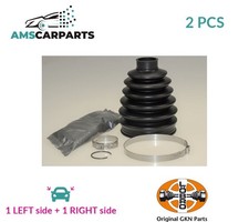 CV JOINT BOOT KIT PAIR FRONT RIGHT LEFT WHEEL SIDE 306579 LOBRO 2PCS NEW