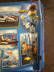 LEGO City 60147 Fishing Boat. New. Sealed. Damaged Box.