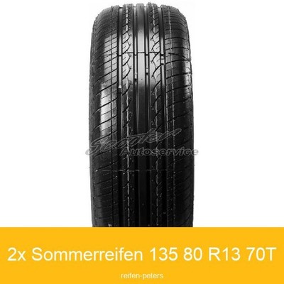 2x 135/80 R13 70T Hifly HF-201 Sommerreifen id60294