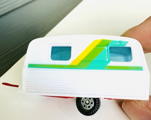 1/64 Scale Sterckeman Lovely 400 Plastic Caravan Camper Tow Trailer - Yatming - Picture 5 of 6