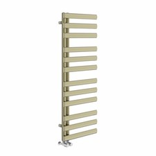 Designer Oval Column Heated Towel Rail Bathroom Ladder Radiator Vertical Rads