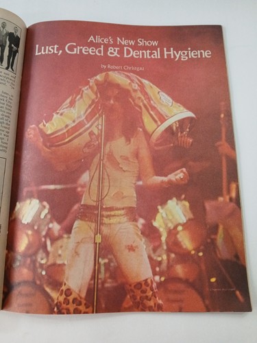CREEM MAGAZINE June 1973 ALICE COOPER LED ZEPPELIN SLADE IGGY STOOGES - 第 8/11 張圖片