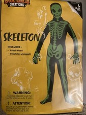Glow In The Dark Skeleton Costume