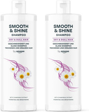 by Amazon Smooth & Shine Shampoo, 2 x 400 ml 400 (Pack of 2) 7.84 per litre