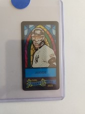 2025 Topps Allen & Ginter - Exclusive EXT Aaron Judge #377 Mini Stained Glass...