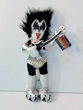 "Muñeco de peluche grande de 16"" KISS Gene Simmons The Demon, Toy Works 2002 con etiqueta"