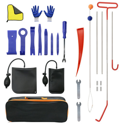 27PC Emergency Auto Tool Window Car Door Maintain Universal Vehicle Repair Set