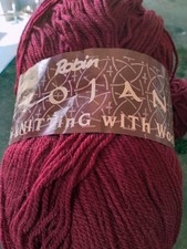 Robin Trojan  Aran Knitting  With Wool  - 20%wool/80% acrylic