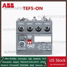 ABB Electrifying Delay Head TEF5-ON Contactor Timer Module Time Delay Relay
