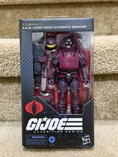 GI Joe Classified Series Cobra S.A.W.-Viper 147 New Sealed SAW Hasbro