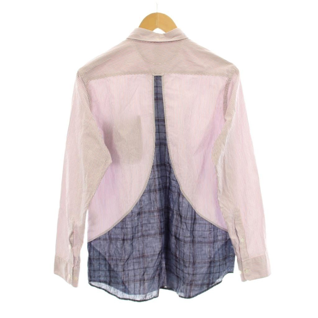 Visvim Button-down Shirt Long Sleeve Striped Chec… - image 2