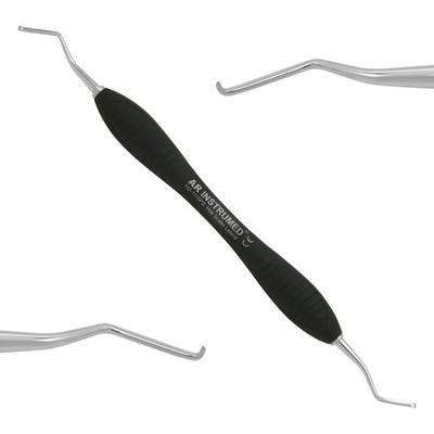 AR Silicone Coated Hoe Dental Scaler, Lateral Calculus Remover Instruments