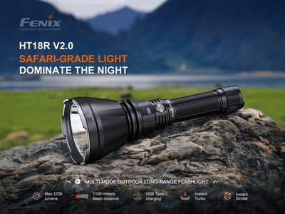 【最終値下】JUN'S standard lite 2-1 FH Fenix HT18R V2.0 3700 Lumen Long Range Rechargeable Tactical