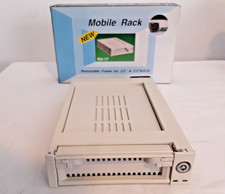 VINTAGE BEIGE Lian Li RH-17 MOBILE RACK IDE FRAME 2.5"  3.5" HDD NEW OLD STOCK