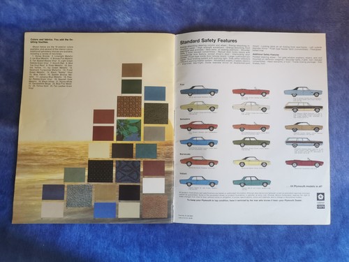 1969 PLYMOUTH BELVEDERE, ROAD RUNNER, GTX ETC DELUXE SALES BROCHURE, NEAR NOS! - Picture 8 of 10