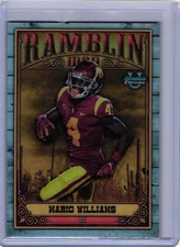 2023 Bowman Chrome University Ramblin Man SP #RM-7 Mario Williams Rookie USC