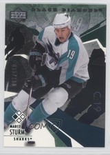 2003-04 Upper Deck Black Diamond Color Green 25/100 Marco Sturm #65 0c3