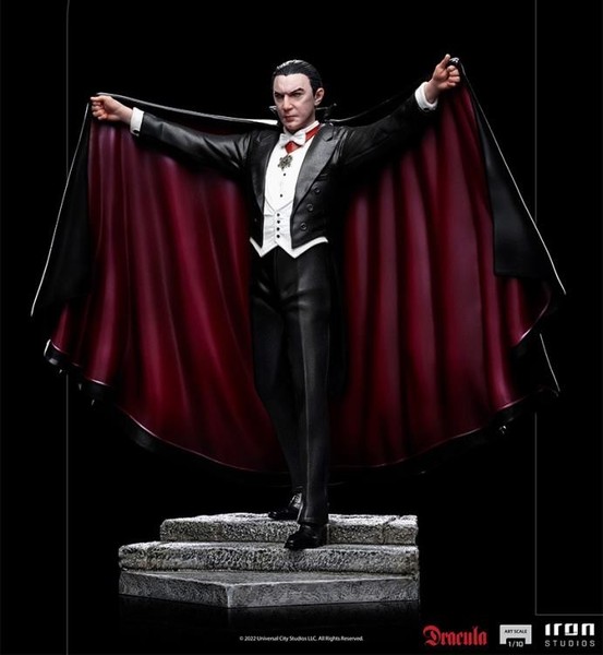 Universal Monsters Dracula 1/10 Statue Statue Iron Studios-image