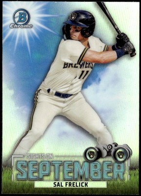 2023 Bowman #SOS-12 Sal Frelick Sights on September E1