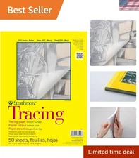 11x14 Tracing Paper Pad - 300 Series, Tape Bound, Ideal for Sketching & Drawing