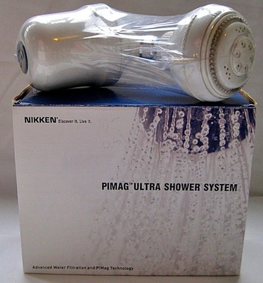   Nikken 1383 PiMag Shower System Advanced Water Filtration Wall Mount Head  