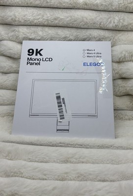 ELEGOO 7'' 9K Mono LCD Screen for Mars 4 Resin 3D Printer (Open Box)