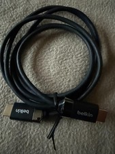 Belkin 4K HDMI Cable 6ft 2m 18Gbps HDR ARC PS...
