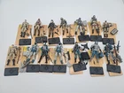 G.I. Joe 3.75 Cobra ARTIC & DESERT ASSAULT 100% COMPLETE 14 FIGURES ADULT OWNED