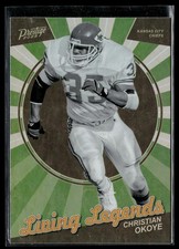 Christian Okoye 2023 Panini Prestige Living Legends #LL-10 Kansas City Chiefs