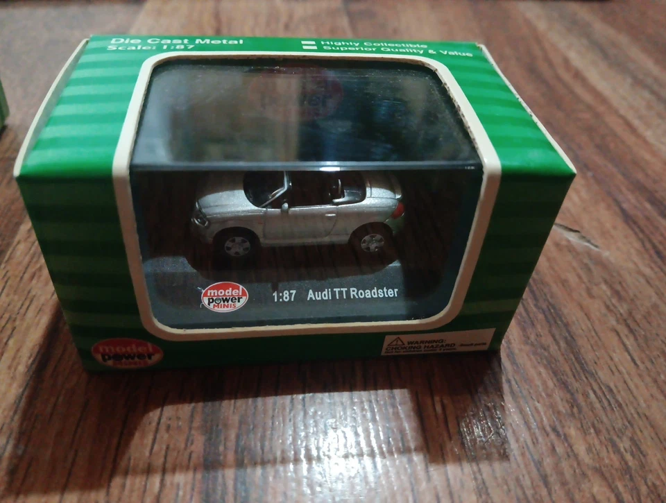 model power minis 1:87 Lot Of 7 New Mercedes Porsche BMW Audi  - Image 3 of 4