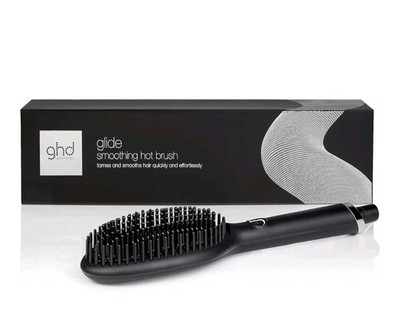ghd Glide Glättungs-Heißbürste für glatte glänzende & krausfreie Ergebnisse UK-Stecker