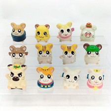 Hamtaro Ham-chan Collection 12pcs Figures Retro Used, Japan