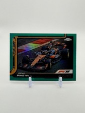 Oscar Piastri 2025 Topps Chrome Formula 1 F1 Teal Refractor /299 #78