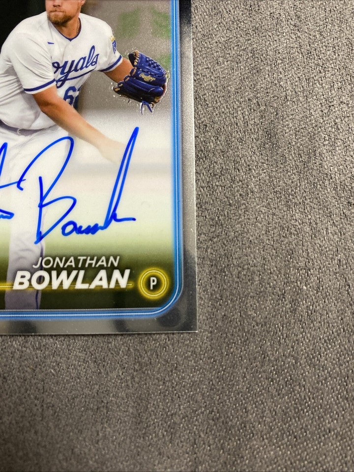 2024 Topps Chrome Rookie Autographs RAJB Jonathan Bowlan (AU, RC