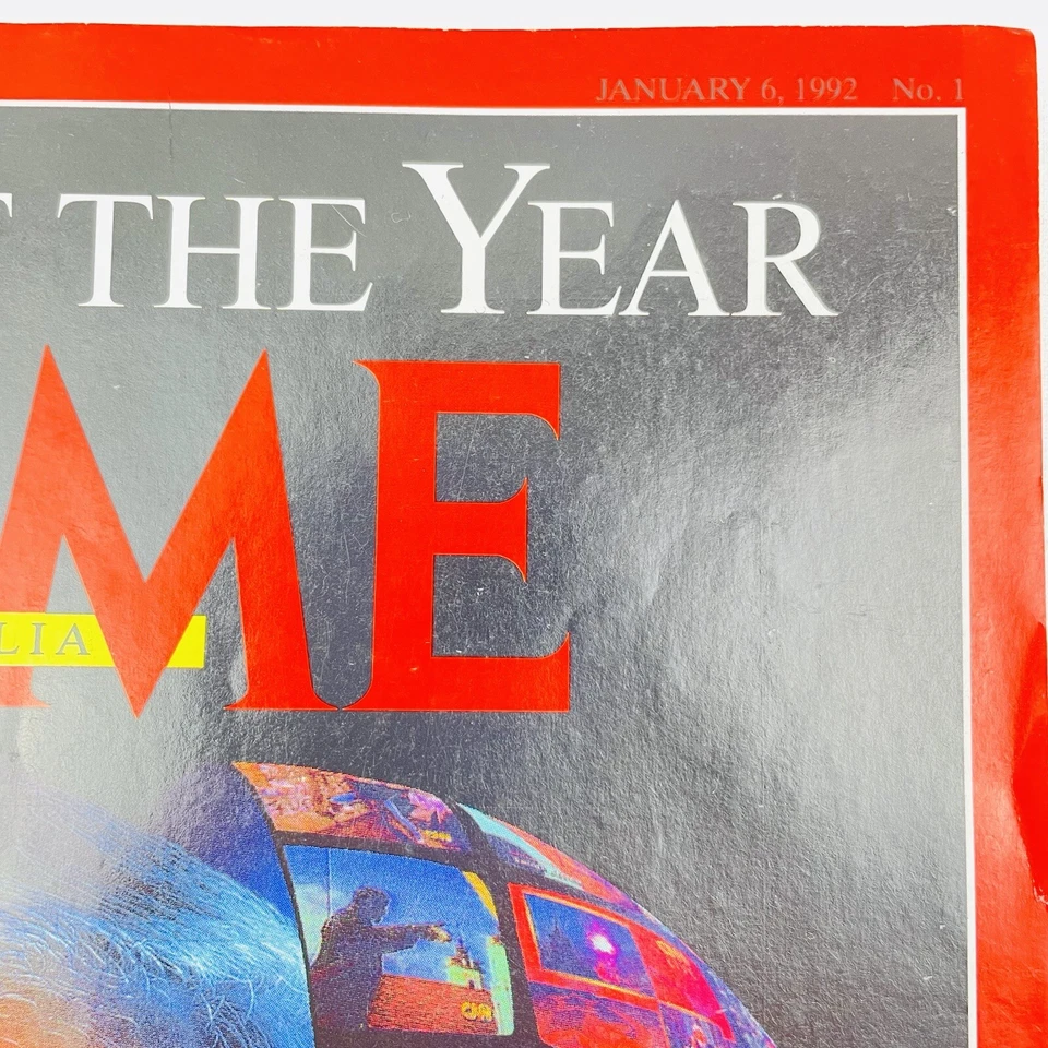 TIME Magazine AU Edition Jan 6 1992 - ‘Man of The Year-Ted Turner’. - Image 3 of 4