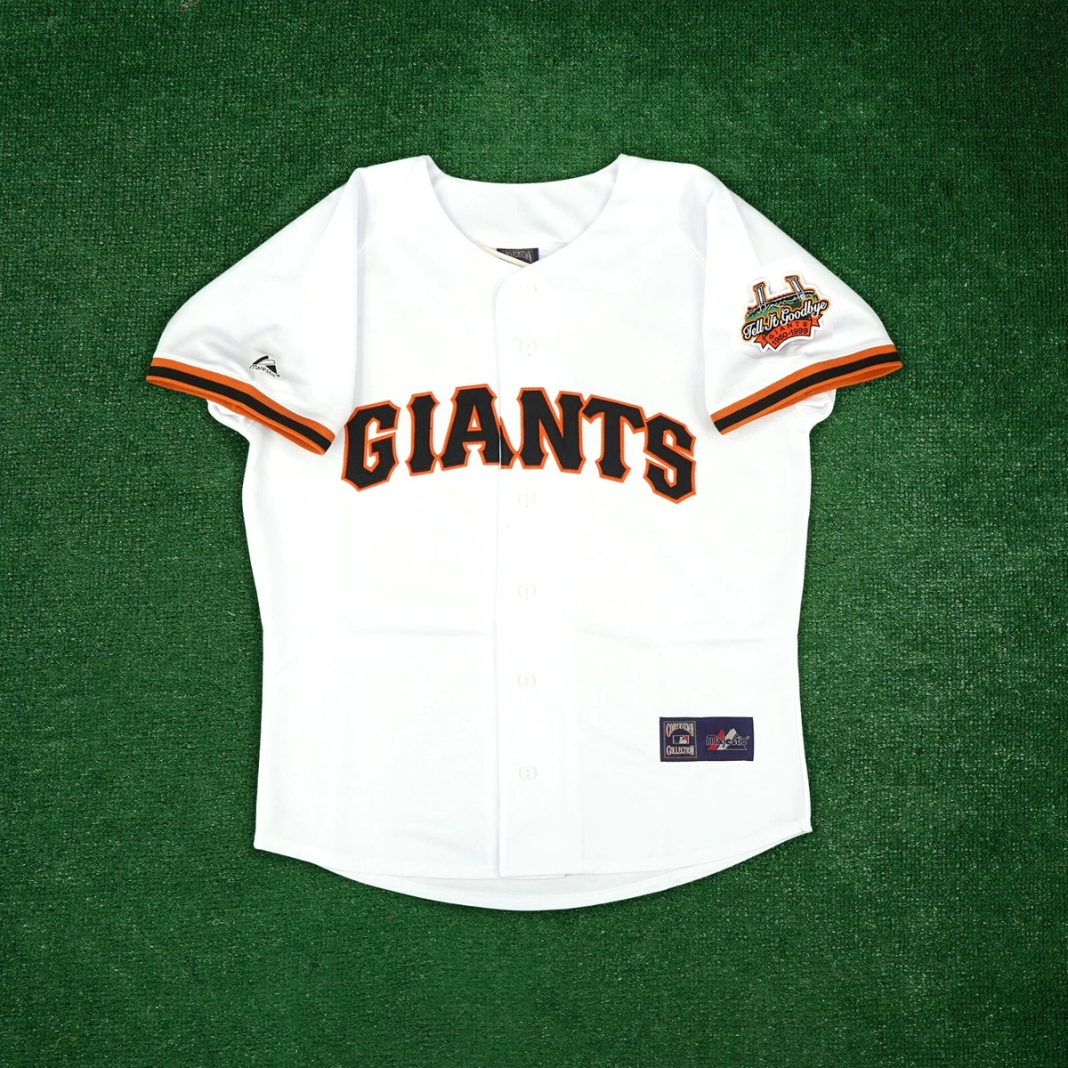 Barry Bonds 1999 San Francisco Giants Cooperstown Men's Home White  Jersey