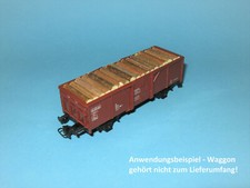 Ladegut H0 1:87 – Stammholz - Einsatz für offenen Märklin Güterwagen 4430, 4431
