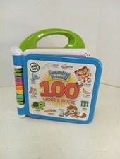 Leap Frog Learning Friends 100 Words Book Educational English Spanish Bilingual