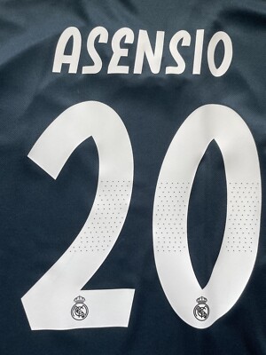 2018/19 Real Madrid Away Jersey #20 Asensio 2XL adidas Soccer La