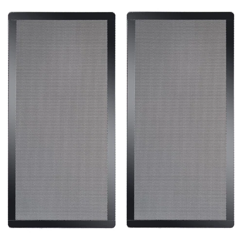 120 X 240Mm PC Case Dust Mesh Filter, [2 Pack] Magnetic Frame Computer Fan Dust