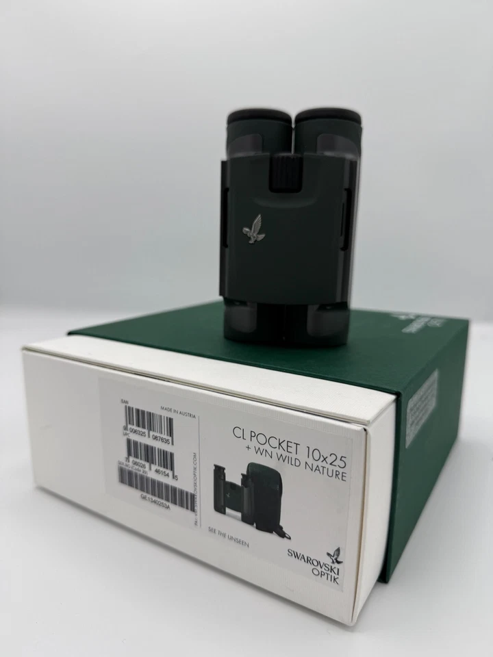 Swarovski CL Pocket 10x25 Binoculars Green with WN Wild Nature -Brand New in Box - Image 3 of 3