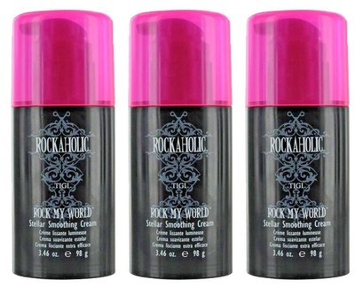 Tigi rockaholic Rock my world smoothing Cream 98g for smoothing and Shine (615908415926)