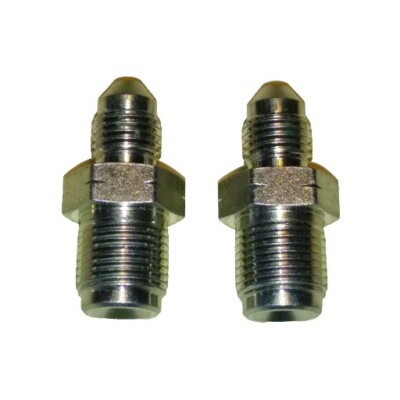 3an to 12mm 1.0 male inverted flare brake fitting (set of 2)