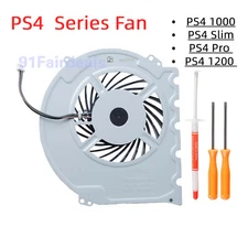For PS4 Slim Pro 1000 Console Cooling Fan Replacement PS4 1000/1200 / Slim / Pro