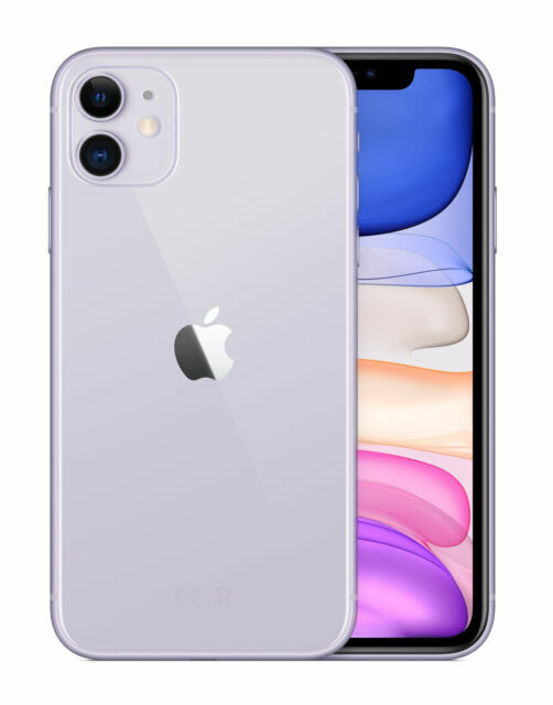 Apple iPhone 11 - 64 GB - Purple (T-Mobile) (Dual SIM)